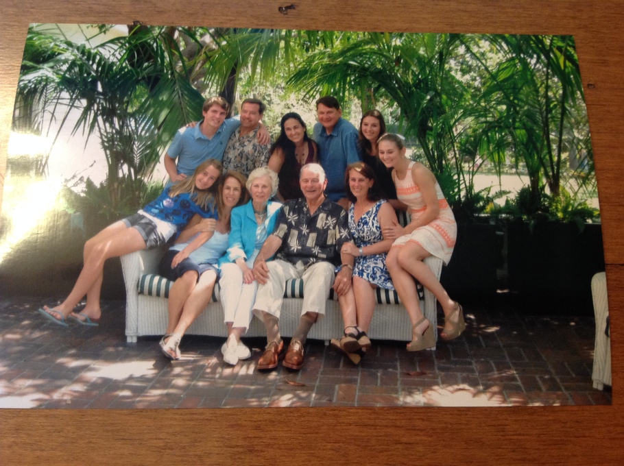 80th birthdays-combo-celebration at Valley Hunt Club..  Summer 2014.. 