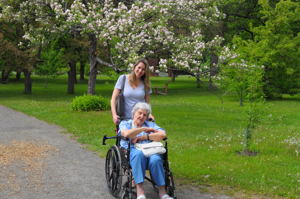 A walk in the botanical gardens, a special place for our family!