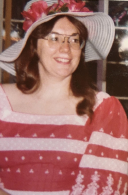Ann in costume (circa 1977)