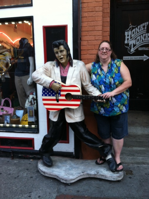 With Elvis in Nashville!