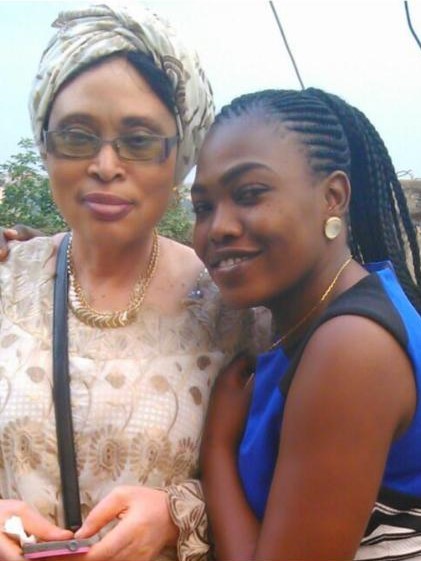 Mother and daughter.