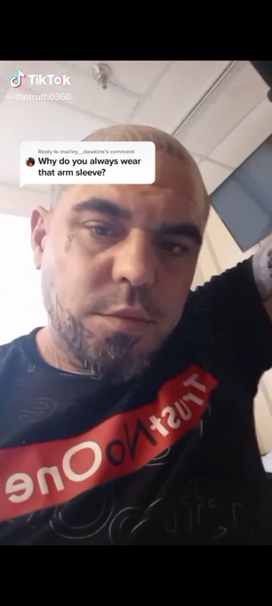 Battling his illness...