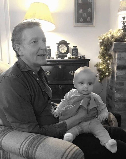 Uncle Jamie with Louie