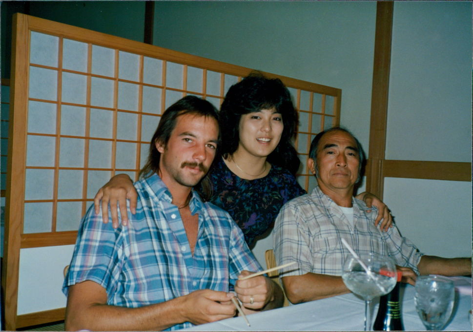 Carl with Kathy and David (son-in-law)