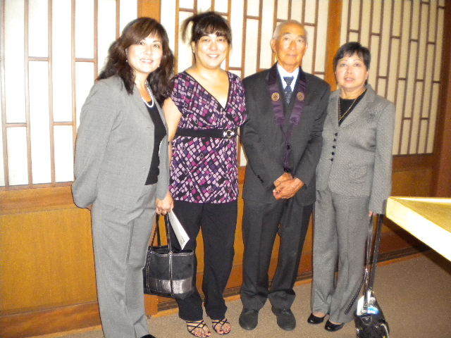 Carl, Jeanne, Teri and Kathy attending funeral for Sue Stokes