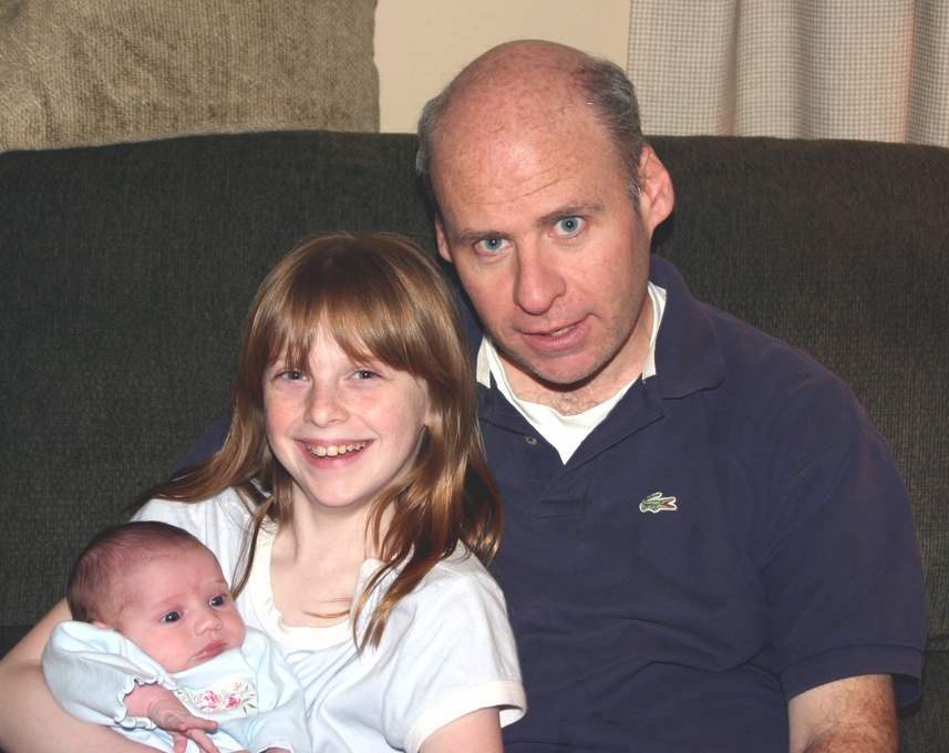 John and Goddaughters Janie and Molly