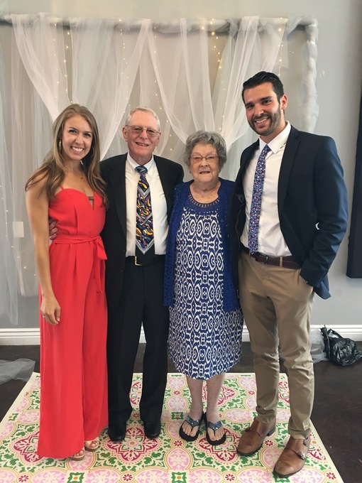 Mackenzie and Andrew with Muv and Boots