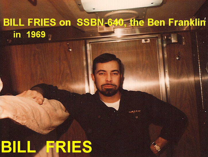 On the USS Benjamin Franklin submarine