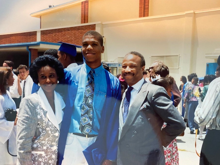 High school graduation: 