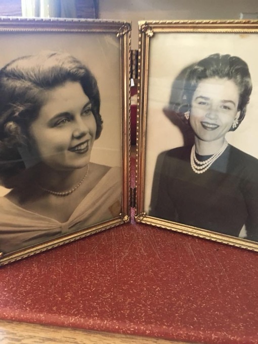 Mom and her sister Jeanette. 