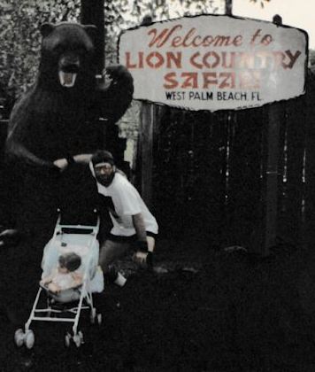 Don with Trisha at Lion Country Safari