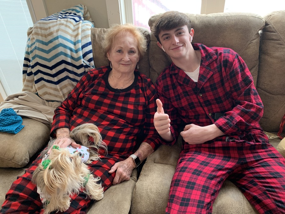 Ethan & Mema - Christmas in Colorado 2019