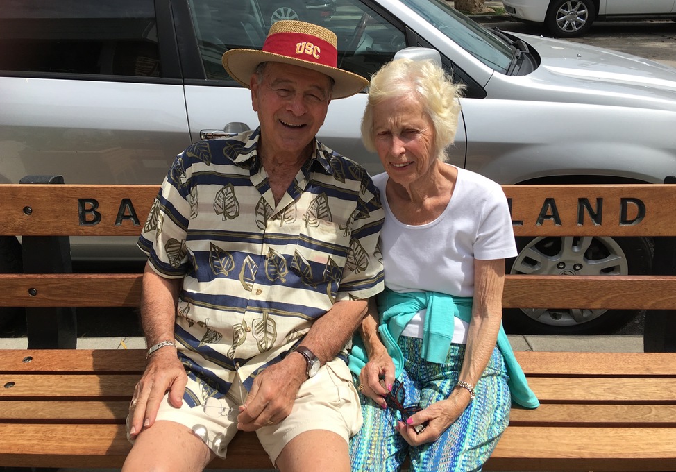 P&J on Balboa Island. September 2017. 
