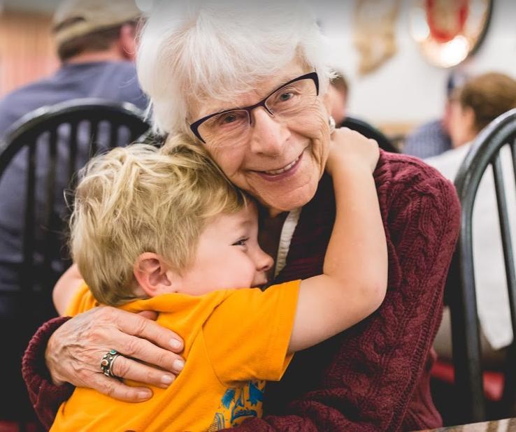 Great Grandma's Hug