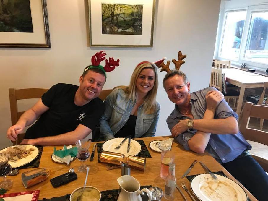 Christmas 2017 with Ken and Majella