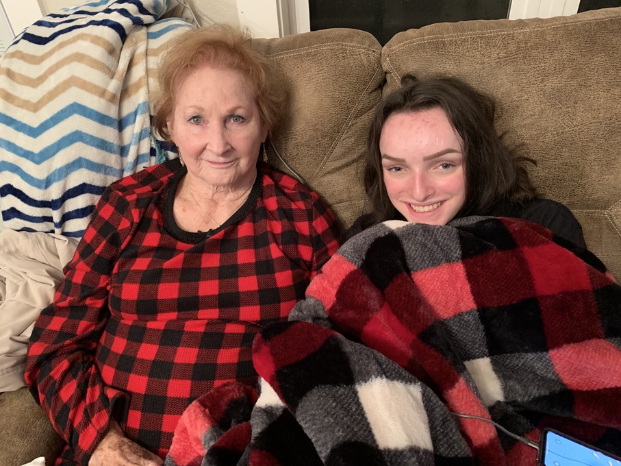 Lexi & Mema - Christmas in Colorado 2019