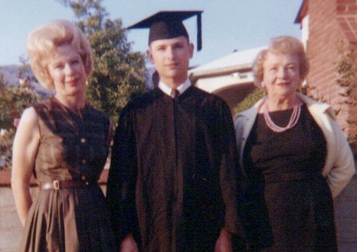 USC Graduation with Betty and Minnie 