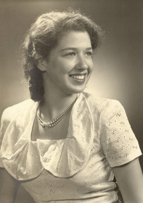 1946 Ruth's high school graduation picture