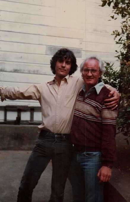 Owen and Buckley sometime in the 1980's