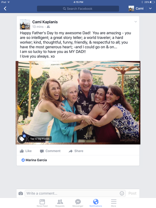 Father's Day. June 2016. 