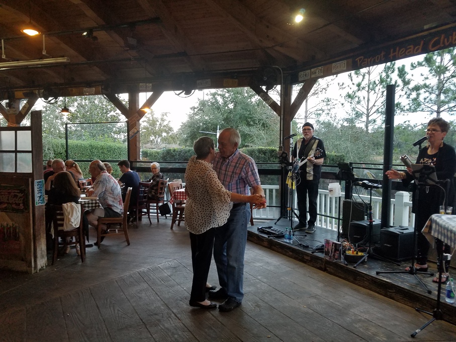 2019 - Mom and Russell owning the dance floor