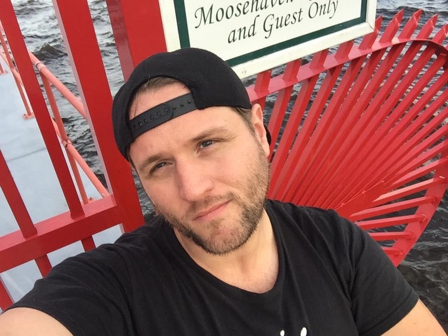 Jonathan on a visit to Florida