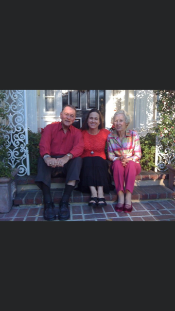 Our last Christmas in the San Marino house.  (Dec. 2012? 2013?)