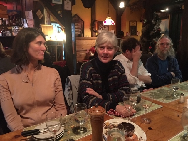 Ann and Kristen (with Graham and Alistair) in Quebec