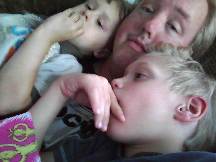 Rob, Lucien, James Hansen