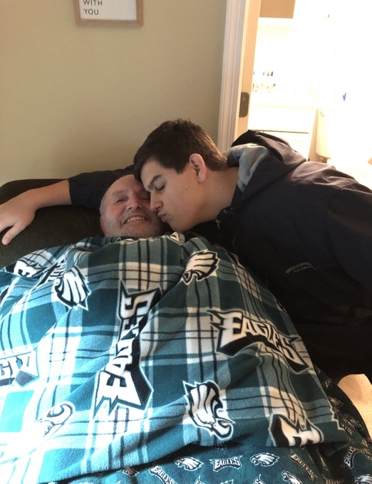 Aj with grandson Tyler 