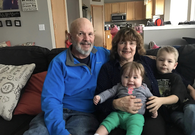 A visit with Evelyn and Cody