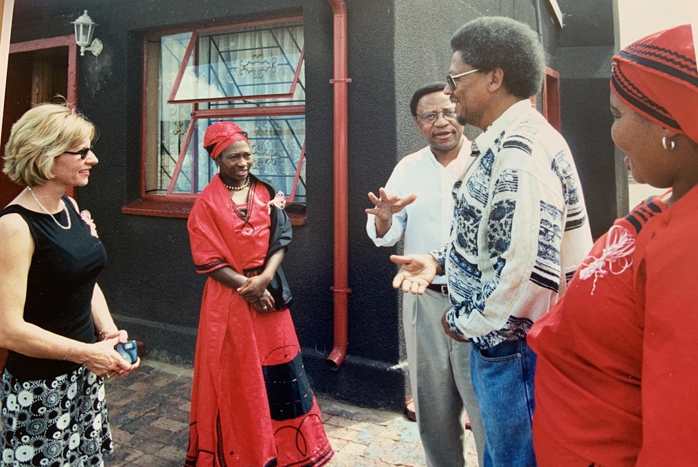 Isaac with good friend, William