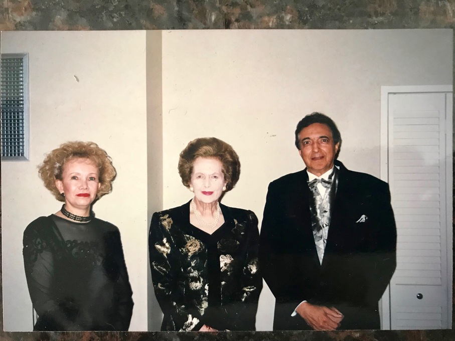 Gloria, Margaret Thatcher and Douglas