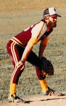 Don Playing Baseball