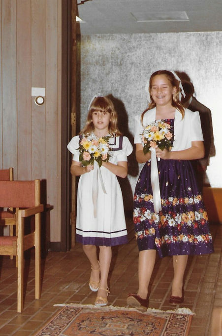 Gail and Jay's Wedding March 20, 1982