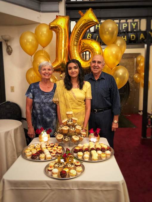 Adored Granddaughter, Suhana's 16th Birthday