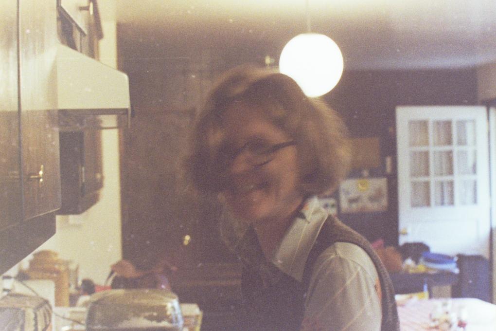 Nancy, at the farm in Port Matilda