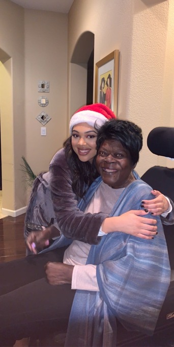 Dillyn with her "Nonnie."