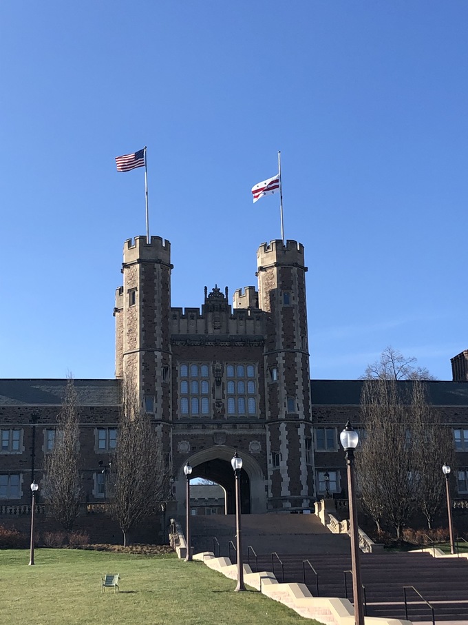 Flag at half staff for Garrett Albert Duncan