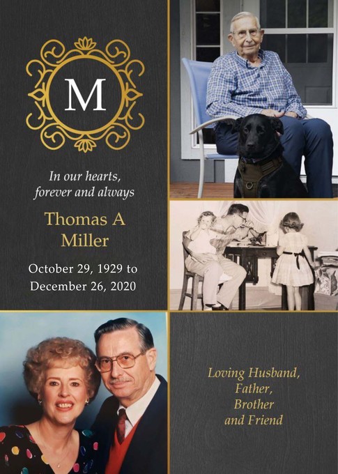 Memorial Card