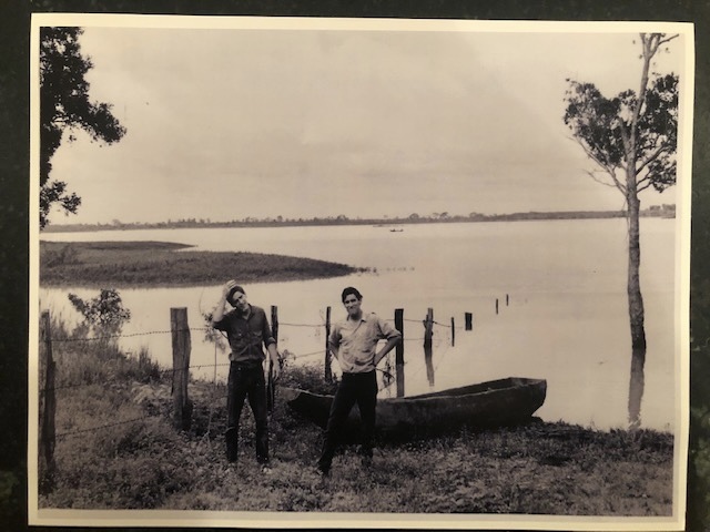 Frank and Chris in Columbia