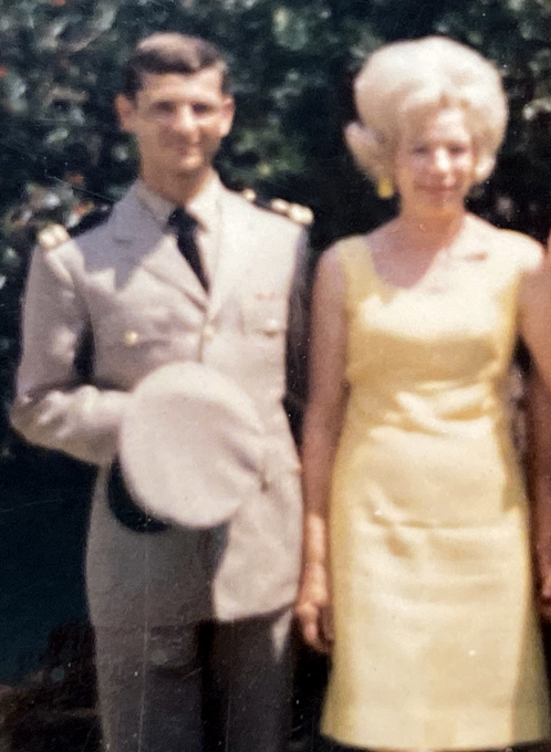 Lt Lawrence Bassett with Mom 