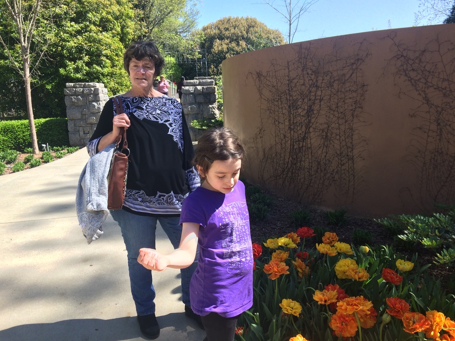 Cindy and Ree at the Botanical Gardens 2018