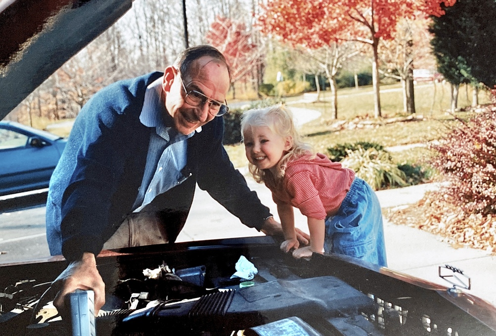 Charles and his granddaughter, Erin