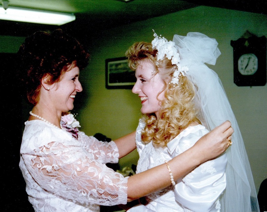 Sandi with Daughter Kathy