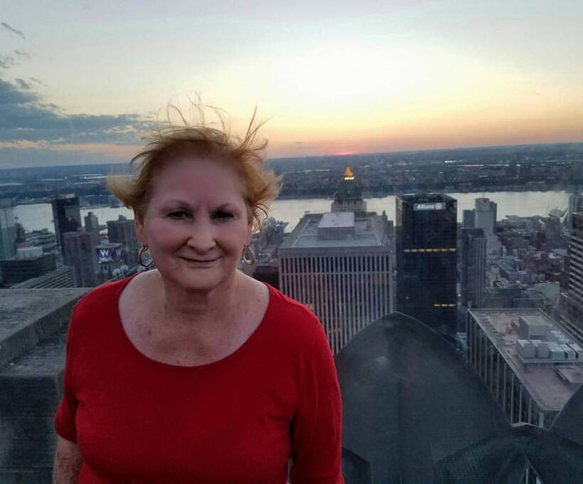 Mema in NYC at On Top of The Rock - 2016