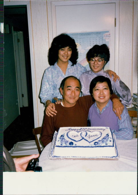 Celebrating Carl and Jeanne's 25th anniversary