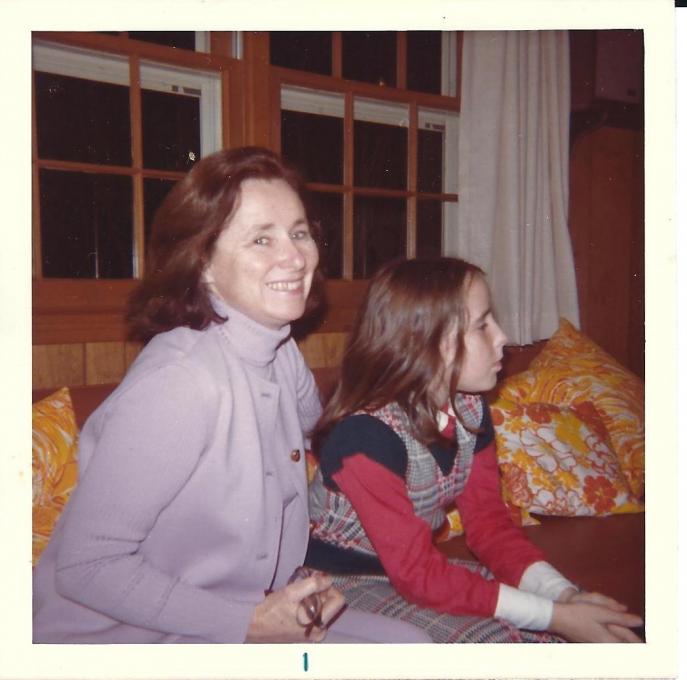 Rocking 70s style in the family room