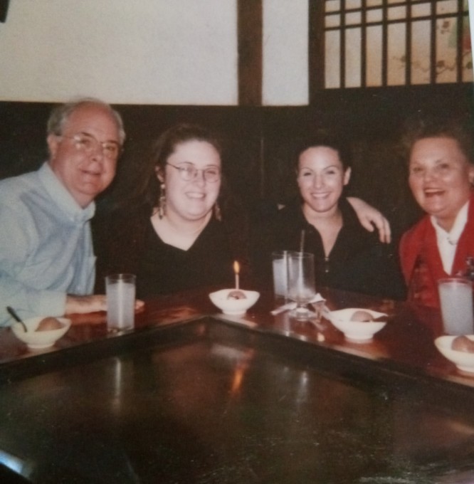 Emmie's 31st birthday, 2002