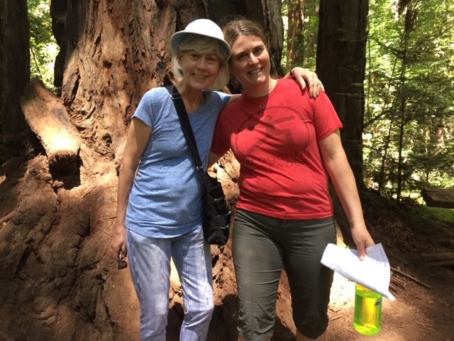 Ann and Barbara Evelyn in California